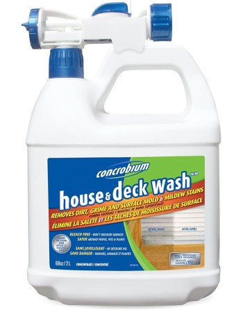 CONCROBIUM 126-056 House & Deck Wash, 2L, 68 oz - [DefendUse.com] - 126-056 - Concrobium