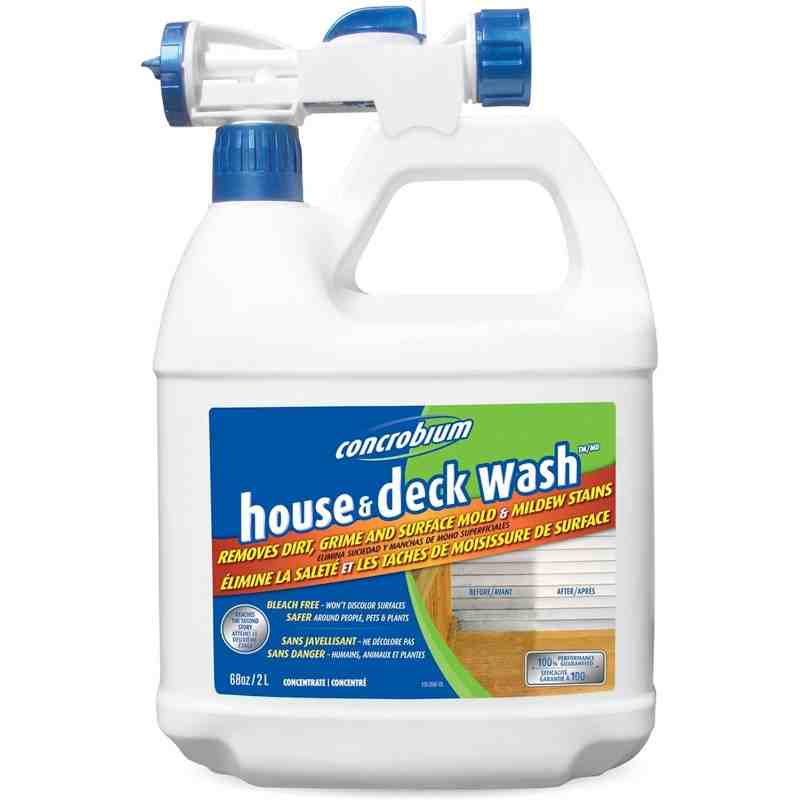 CONCROBIUM 126-056 House & Deck Wash, 2L, 68 oz - [DefendUse.com] - 126-056 - Concrobium