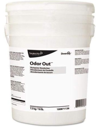 Diversey 100871126 Odor Out Odor Counteractant Pellets, Fresh Floral, Pink, 16 lb Pail - [DefendUse.com] - 100871126 - Diversey 