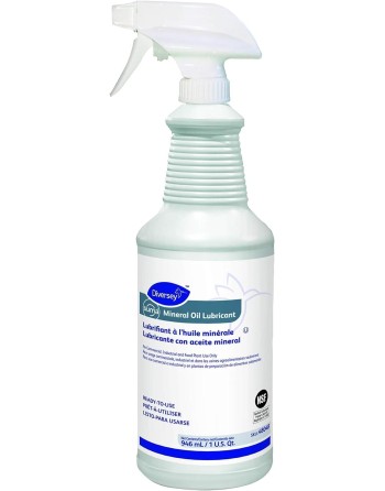 Diversey 48048 Suma Mineral Oil Lubricant, 32 oz Plastic Spray Bottle, Case of 6 - [DefendUse.com] - 48048 - Diversey Holdings C