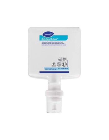 Diversey 100907878 Soft Care Deluxe Refill Cartridge - 6/1.3L - [DefendUse.com] - 100907878 - Diversey Holdings Cleaners