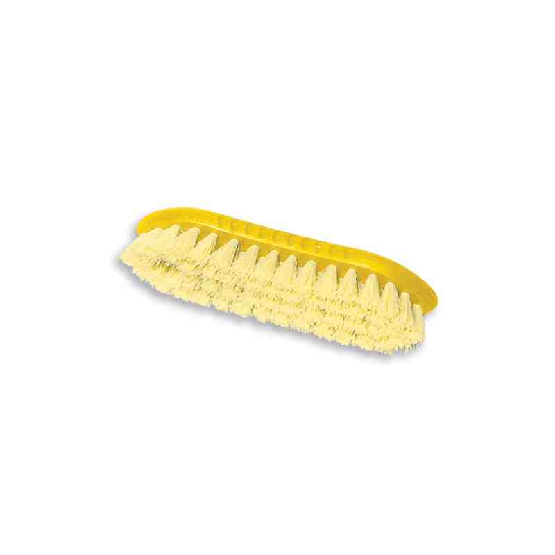 Rubbermaid FG9B2500YEL Pointed Scrub Brush Tampico Fill - [DefendUse.com] - FG9B2500YEL - Rubbermaid Commercial Cleaning
