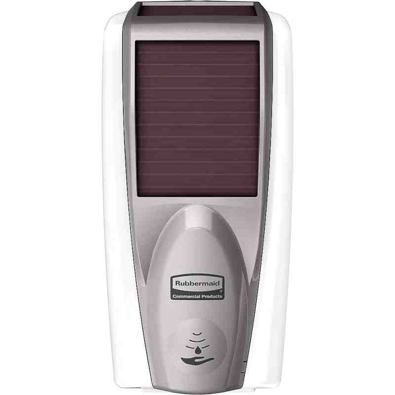Rubbermaid 1980828 AutoFoam Soap Dispenser LumeCel White/Grey Pearl - [DefendUse.com] - 1980828 - Wall Mount Automatic Skin Care