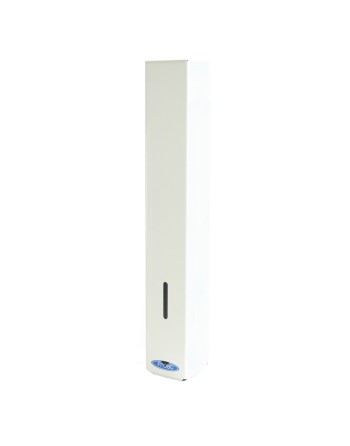 FROST 185  Paper Cup Dispenser, White, 4 Oz, Tube Length: 18", 2 3/4" x 2 3/4" - [DefendUse.com] - 185 - Dispensers