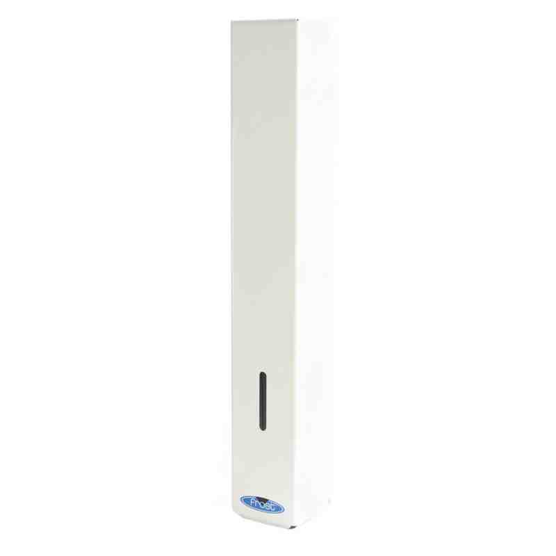 FROST 185  Paper Cup Dispenser, White, 4 Oz, Tube Length: 18", 2 3/4" x 2 3/4" - [DefendUse.com] - 185 - Dispensers