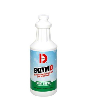 Big D 504-QT Mint Scented, Enzym D Digester Deodorant-1 Quart, Case of 12 - [DefendUse.com] - 504-QT - Big D®