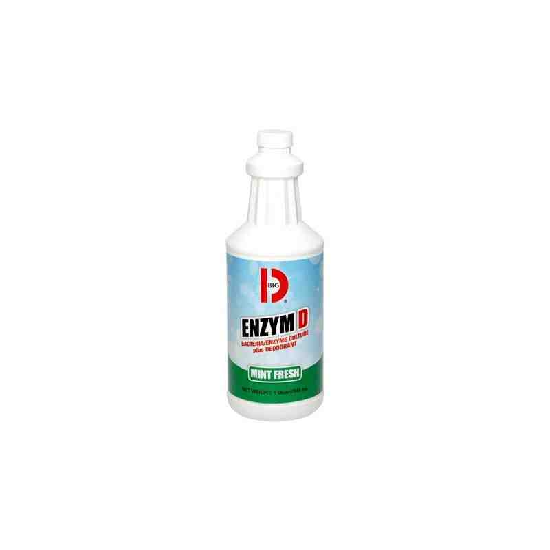 Big D 504-QT Mint Scented, Enzym D Digester Deodorant-1 Quart, Case of 12 - [DefendUse.com] - 504-QT - Big D®