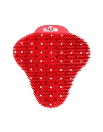 GLOBE  3415R Urinal Screen -Aquos HD Anti-Splash-Red Tropical Fruit, Case: 12 - [DefendUse.com] - 3415R - Washroom Care