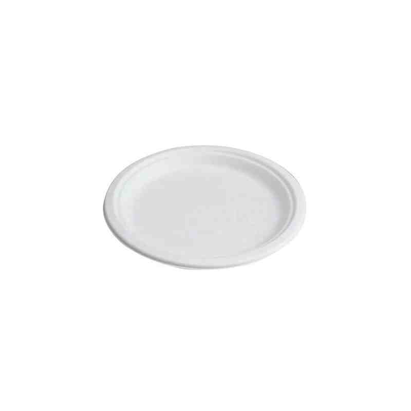 GLOBE  6020 Compostable Plate - Round 6" - 50bg/20bg/cs, Case: 1000 - 50bg/20bg/cs - [DefendUse.com] - 6020 - Compostable Food S