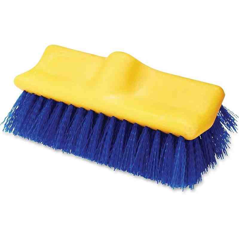 Rubbermaid FG633700BLUE 10" Bi-Level Floor Scrub Brush - [DefendUse.com] - FG633700BLUE - Brushes