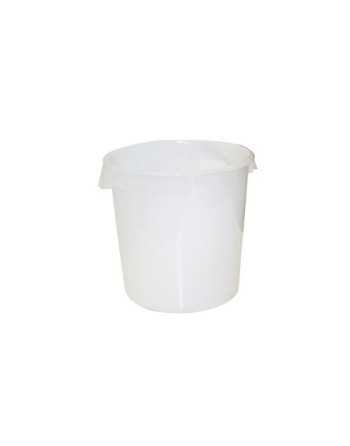 Rubbermaid 22 Qt. White Round Polyethylene Food Storage