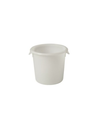 Rubbermaid FG572100WHT Round Storage Container 4qt - White - [DefendUse.com] - FG572100WHT - Round Food Containers