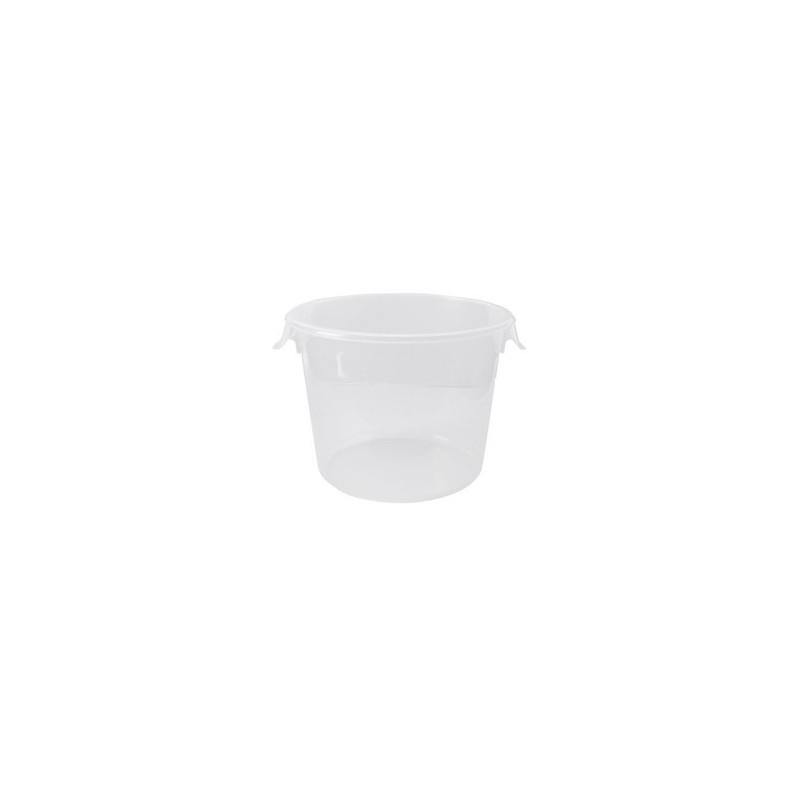 Rubbermaid FG572324CLR Round Storage Container 6qt - Clear - [DefendUse.com] - FG572324CLR - Round Food Containers
