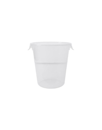 Rubbermaid FG572424CLR Round Storage Container 8qt - Clear - [DefendUse.com] - FG572424CLR - Round Food Containers