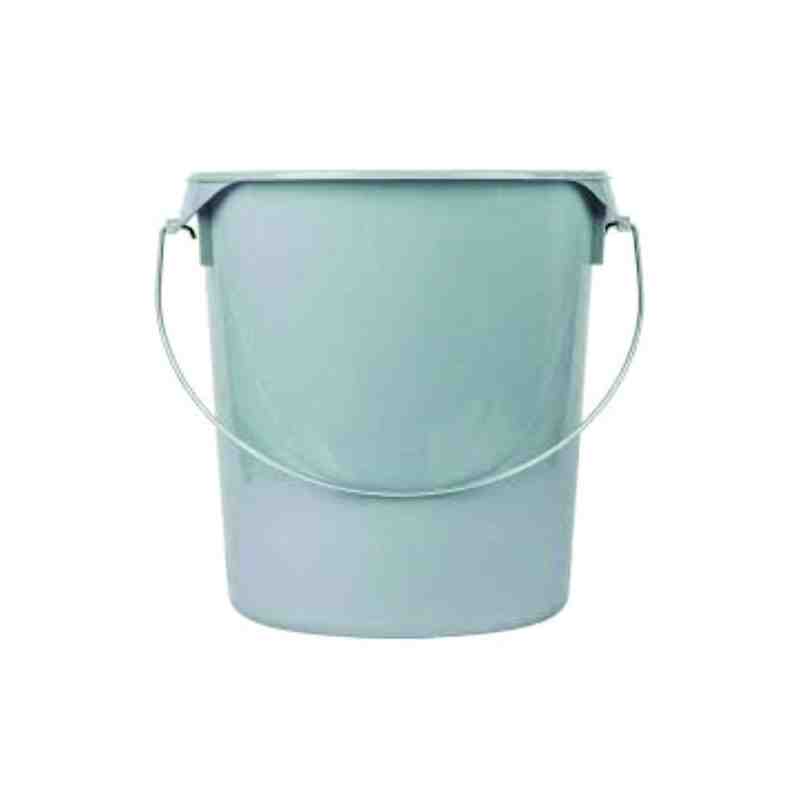 Rubbermaid FG572900GRAY Round Storage Container w/Bail 22qt - Gray - [DefendUse.com] - FG572900GRAY - Round Food Containers