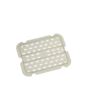 RUBBERMAID 2020975 1/2-Sized Drain Tray, Colour: Clear, Colour: Clear - [DefendUse.com] - 2020975 - Food Storage