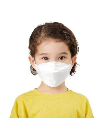 GLOBE 7777 Kn95 Respirator, White, Children Version, Box of 20 - [DefendUse.com] - 7777 - Globe Commercial Cleaning