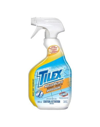 Tilex® 12438 Instant Mildew Remover Trigger Spray (32 fl. oz.), 946-mL, Case of 9x946ml - [DefendUse.com] - 12438 - Tilex