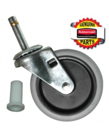 RUBBERMAID Special Made FG6173L10000 Part - 4" Stem Caster For 6173[6173M3] - [DefendUse.com] - FG6173L10000 - Rubbermaid Specia