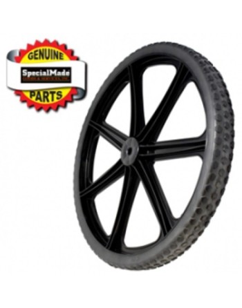 RUBBERMAID Special Made FG7888M1BLA Part - Big Wheel Cart 20" 7 Spoke Wheel fits 5642 - [DefendUse.com] - FG7888M1BLA - Rubberma