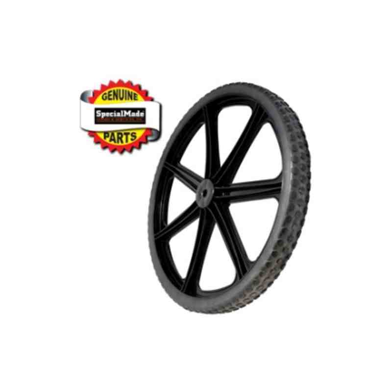 RUBBERMAID Special Made FG7888M1BLA Part - Big Wheel Cart 20" 7 Spoke Wheel fits 5642 - [DefendUse.com] - FG7888M1BLA - Rubberma