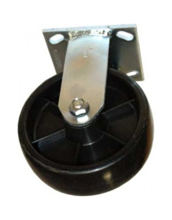 RUBBERMAID Special Made FG1054L50000 Part - Rigid 6" Caster Kit - Polyolefin w/Hardware - [DefendUse.com] - FG1054L50000 - Rubbe