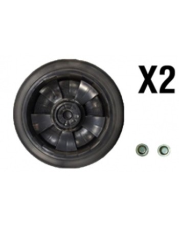 RUBBERMAID Special Made FG9W27M10000 Part - Rollout 50G Wheels/Push Caps(2) - [DefendUse.com] - FG9W27M10000 - Rubbermaid Specia