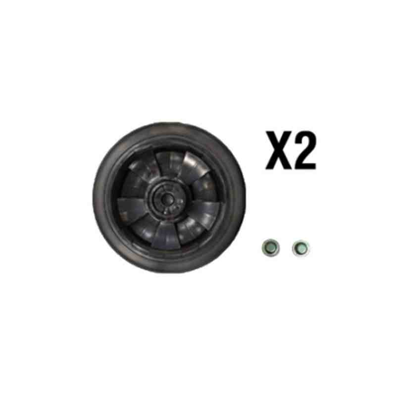 RUBBERMAID Special Made FG9W27M10000 Part - Rollout 50G Wheels/Push Caps(2) - [DefendUse.com] - FG9W27M10000 - Rubbermaid Specia