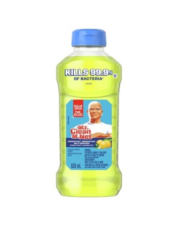MR. CLEAN 37000-77130 Multi-Purpose Antibacterial Cleaner, Bottle, 828 ml Fragrance: Summer Citrus, Case of 9 - [DefendUse.com] 