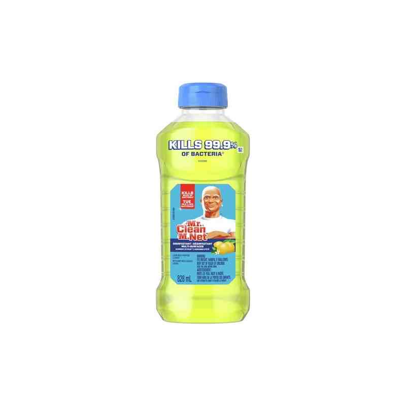 MR. CLEAN 37000-77130 Multi-Purpose Antibacterial Cleaner, Bottle, 828 ml Fragrance: Summer Citrus, Case of 9 - [DefendUse.com] 