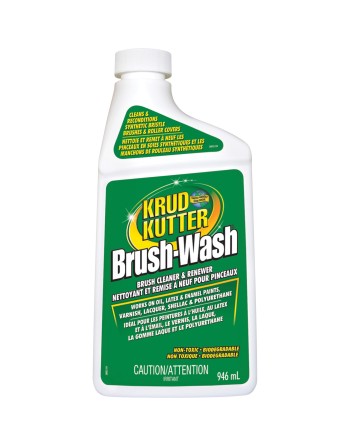 SC JOHNSON 287855 Krud Kutter, Brush Wash Cleaner & Renewer, 946mL - [DefendUse.com] - 287855 - Krud Kutter®