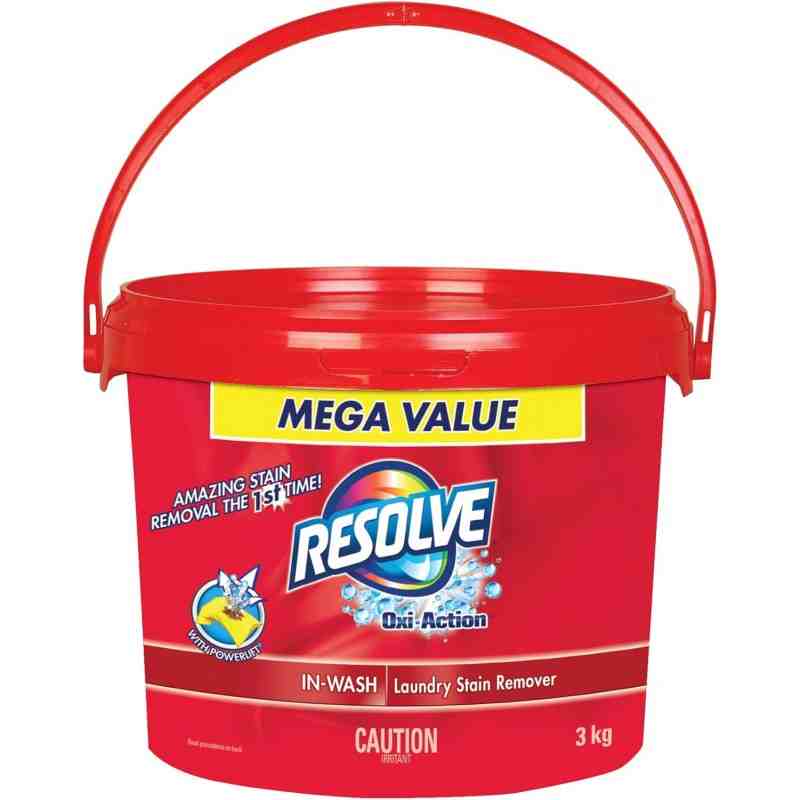 RESOLVE 0-62200-98039 Oxi-Action In-Wash Powder, Case of 2/3kg[CB980398] - [DefendUse.com] - 62200-98039 - Resolve® Cleaning Pro