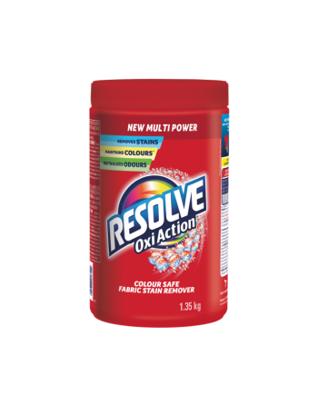 RESOLVE 62200-88846 Fabric InWash-Oxi-Action, Powder, Case of 6/1.5kg[CB888465] - [DefendUse.com] - 59631-98041 - Resolve® Clean