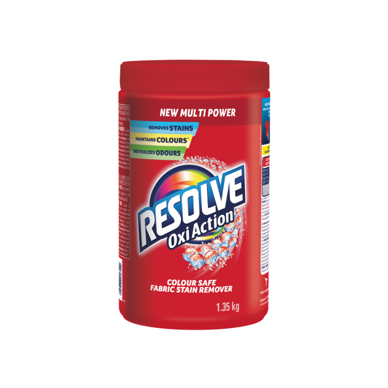 RESOLVE 62200-88846 Fabric InWash-Oxi-Action, Powder, Case of 6/1.5kg[CB888465] - [DefendUse.com] - 59631-98041 - Resolve® Clean