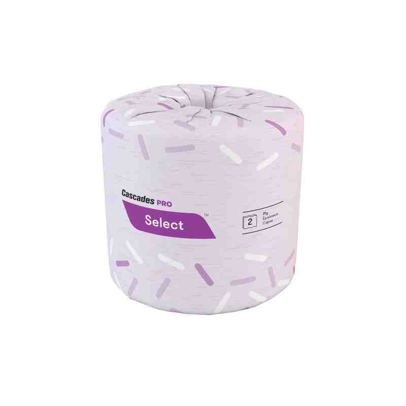 Cascades B031 PRO Select® Standard Toilet Paper - White 2-Ply 48x420 Sheets - [DefendUse.com] - B031 - Home