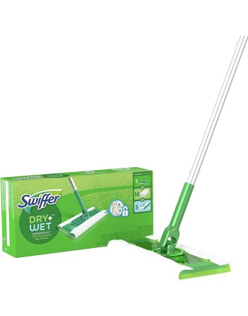 Swiffer 75725 Swiffer Sweeper Dry + Wet Sweeping Kit, Case of 6 - [DefendUse.com] - 37000757252 - Swiffer® Cleaning Products