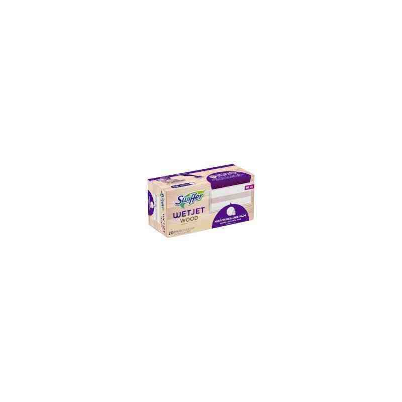 Swiffer Swiffer WetJet Wood Mopping Pad, 20/Pack, Case of 4 - [DefendUse.com] - 76563 - Home