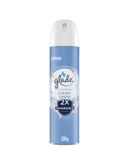SC JOHNSON 10062300009081 Glade Air Freshener, Clean Linen®, Aerosol Can, Case of 12 - [DefendUse.com] - 10062300009128 - Glade®