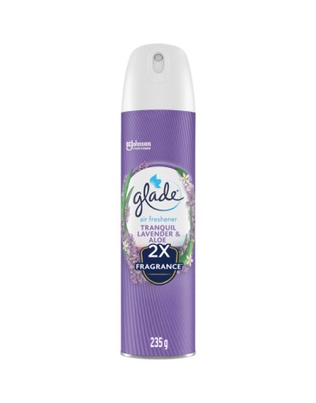 SC JOHNSON 10062300009227 Glade Air Freshener, Tranquil Lavender & Aloe™, Aerosol Can,Case of 12 - [DefendUse.com] - 10062300009