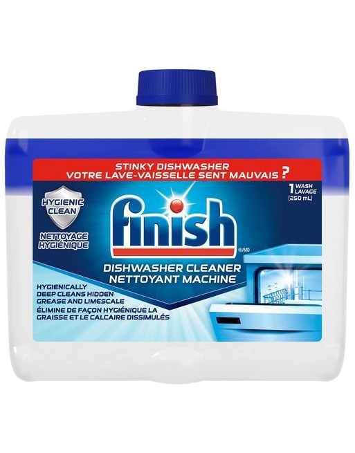 Finish® CB909896 Dishwasher Cleaner, 250 ml, Case of 8 - [DefendUse.com] - 51700-82887 - Finish®
