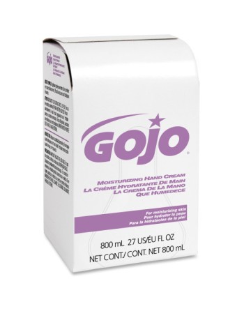 GOJO® 9142-12 Moisturizing Hand Cream,  800 mL Refill for GOJO® Bag-in-Box Dispenser - [DefendUse.com] -  - Purell® GOJO Industr