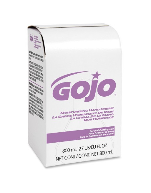 GOJO® 9142-12 Moisturizing Hand Cream,  800 mL Refill for GOJO® Bag-in-Box Dispenser - [DefendUse.com] -  - Purell® GOJO Industr