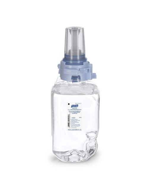 GOJO 870704CAN00 Purell Advanced Hand Sanitizer Rub Gel Refill, 700ML, Case Of 4 - [DefendUse.com] - 870704CAN00 - Purell® GOJO 