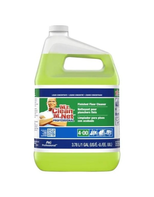 MR.CLEAN 10037000399497 Mr. Clean® Closed Loop Finished Floor Cleaner, Clear, 3 Bottles/Case - [DefendUse.com] - 10037000399497 