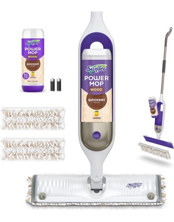 P&G 30772-07245 Swiffer Powermop Starter Kit - Regular Floor - 1/cs - [DefendUse.com] - 30772-07245 - Swiffer® Cleaning Products