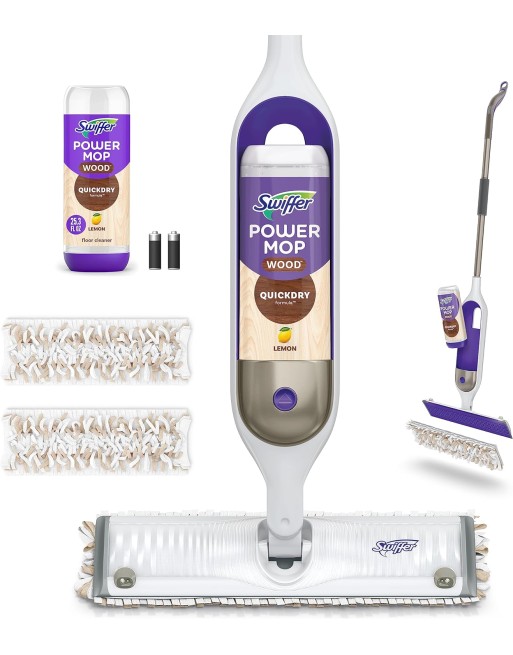 P&G 30772-07245 Swiffer Powermop Starter Kit - Regular Floor - 1/cs - [DefendUse.com] - 30772-07245 - Swiffer® Cleaning Products