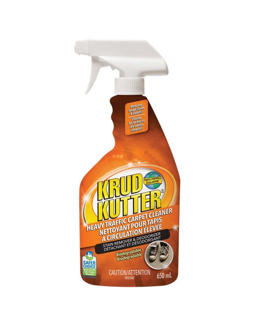 SC JOHNSON 304946 Krud Kutter, Heavy Traffic Carpet Cleaner, 6/650ml, Price Per Case - [DefendUse.com] - 304946 - Krud Kutter®