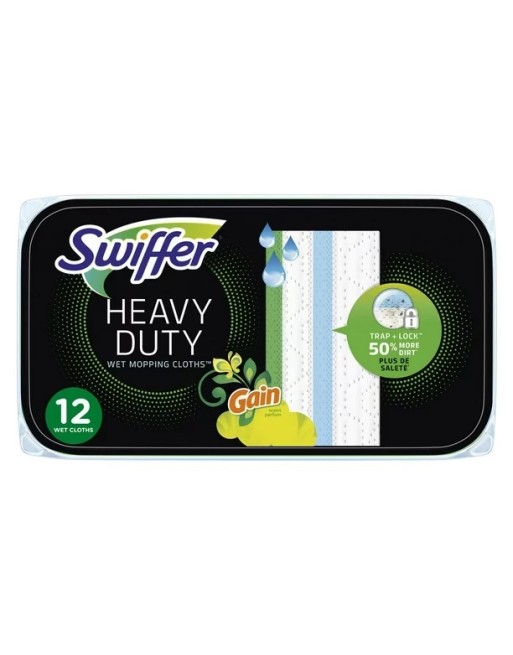 Swiffer® 37000-76471 Wet Jet Mopping Pad Refills - Gain Scent - 10 ct, 6 Sets - [DefendUse.com] - 37000-76471 - Swiffer® Cleanin