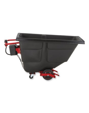 Rubbermaid 2173662 Motorized Rotomolded Tilt Truck, 1 cubic yard - [DefendUse.com] - 2173662 - Rubbermaid Commercial Cleaning