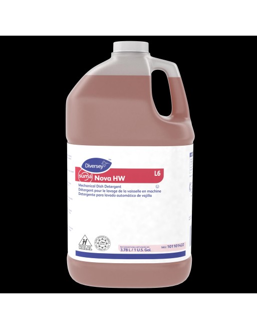 Diversey 101101422 Suma NOVA HW Mechanical Dishwasher Detergent, Case of 4x3.78L - [DefendUse.com] -  - Diversey Holdings Cleane
